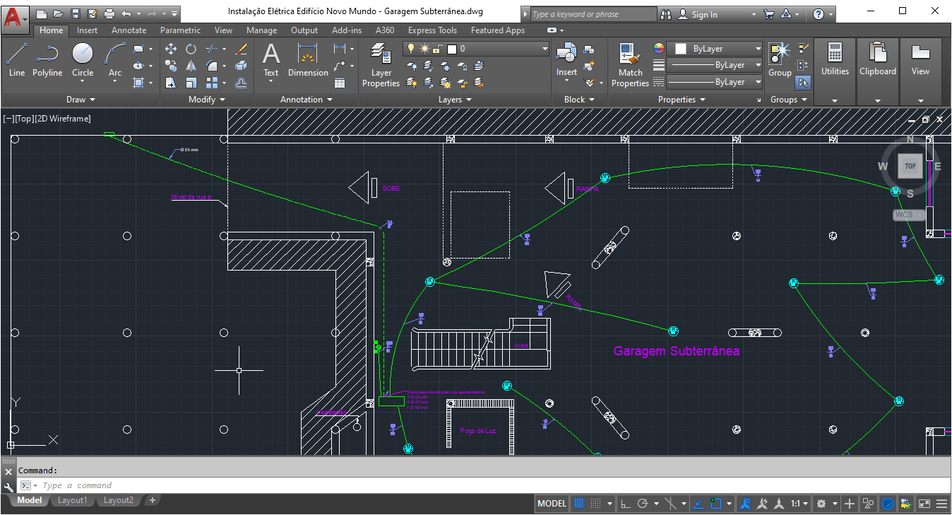 Projeto Elétrico Predial