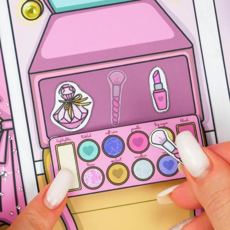 Faça Você Mesmo Boneca Livro Infantil Papel Impressão PDF Studio Balé