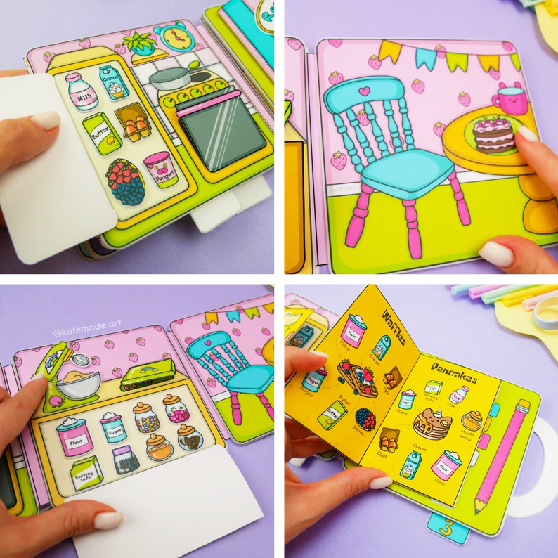 HELLO KITTY Faça Você Mesmo Casa de Boneca Infantil Impressão