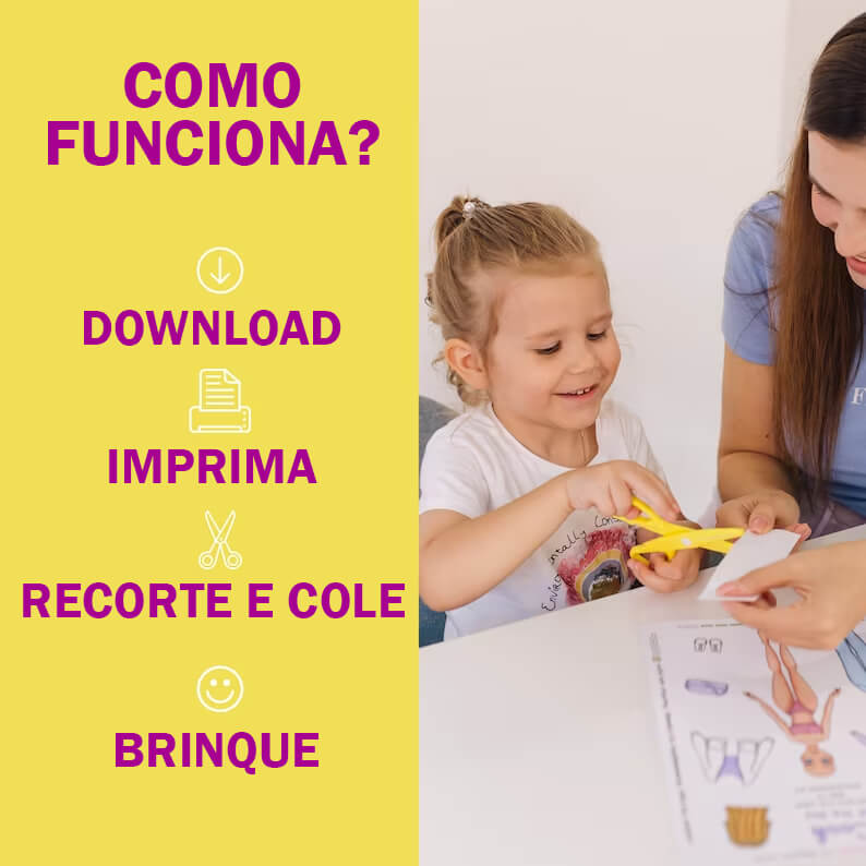 BONECA LIVRO INFANTIL DE PAPEL PARA IMPRIMIR PDF