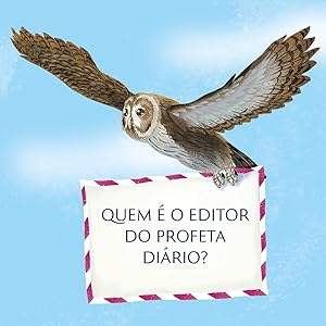Coruja carregando a pergunta: quem é o editor do Profeta Diário?