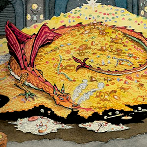 Parte da imagem da capa Smaug