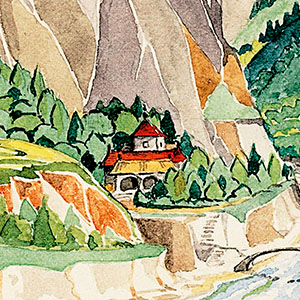 Parte da capa do livro O Hobbit
