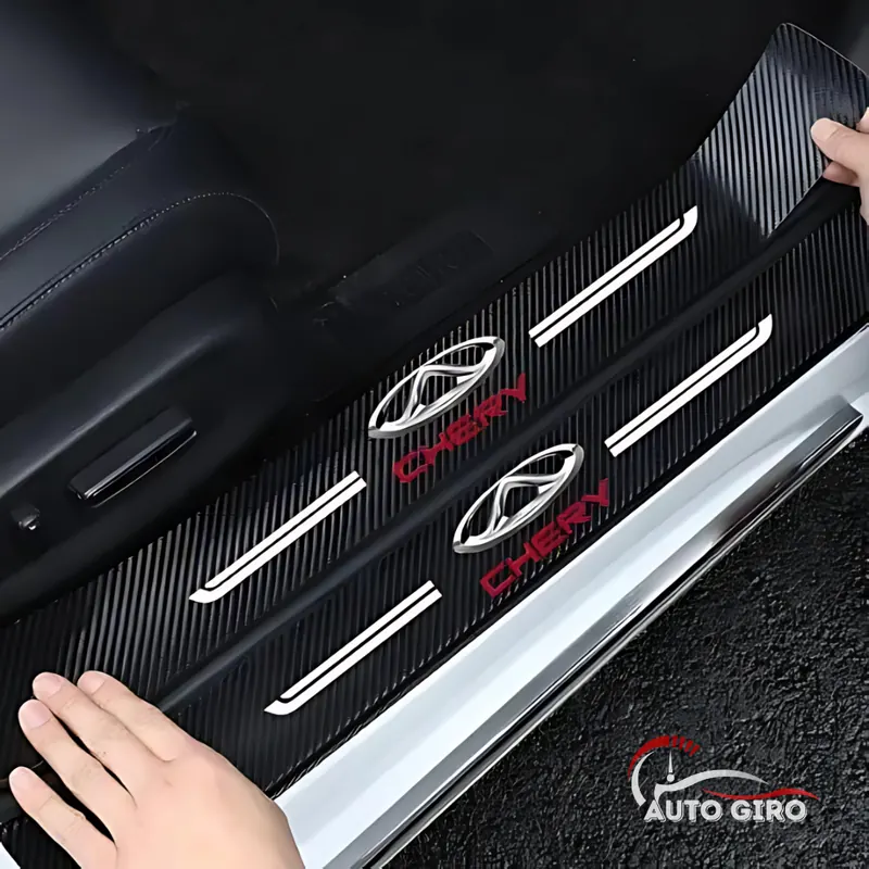 CarbonFilm CAOA Chery aplicado nas duas portas
