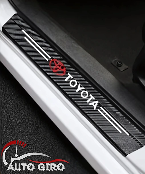 Mesma região protegida com CarbonFilm Toyota