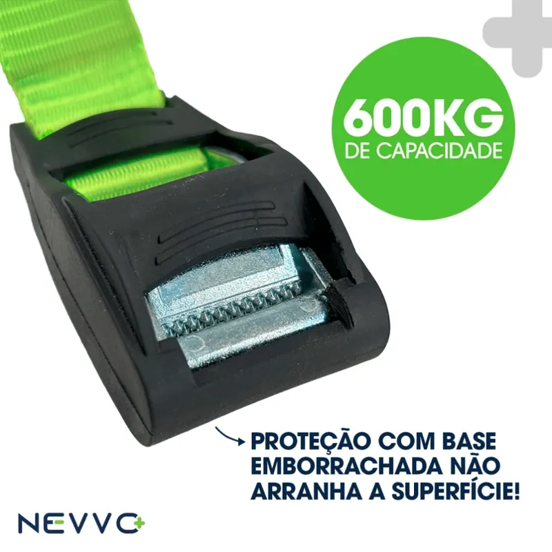 Base emborrachada da catraca, que não arranha a superfície