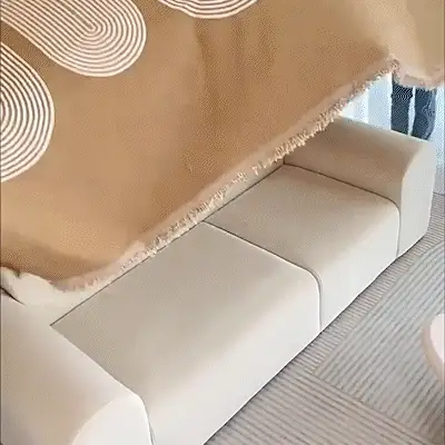 Sofa Throw | Black, Red | Moroccan Lines - Geometric Linear Patterned –  Shiny Sofas