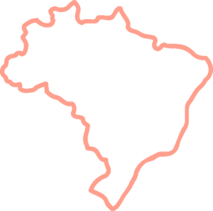 ícone de mapa do Brasil