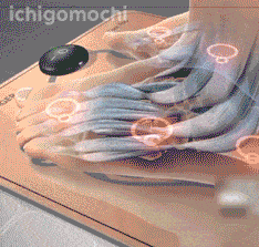 Excluzziva Store - Massageador Elétrico de Pé Fisioterapia Relaxante Elétrica Muscular para Cuidados de Saúde