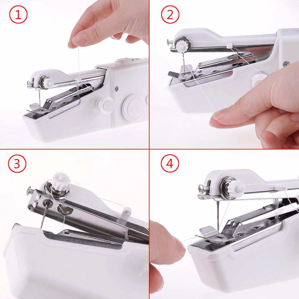 Excluzziva Store - Máquina de costura manual portátil Sem Fio
