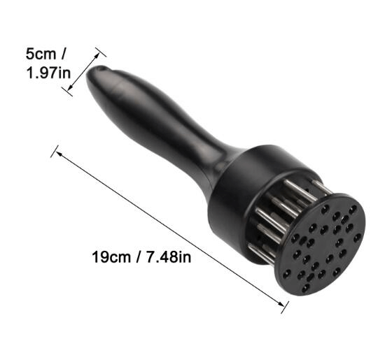 excluzziva store - Amaciador de Carnes Batedor Manual Em inox com Furador