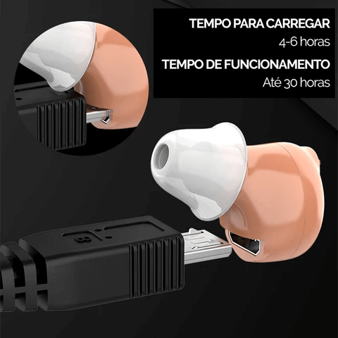 Excluzziva Store - Aparelho auditivo Recarregável Aparelho Original