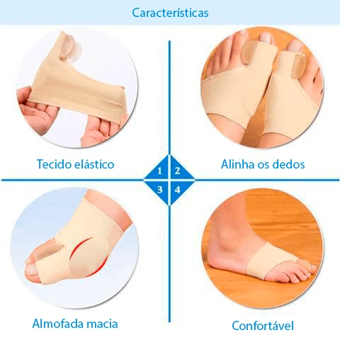 Excluzziva Store - Corretor Ortopédico de joanete 1 par