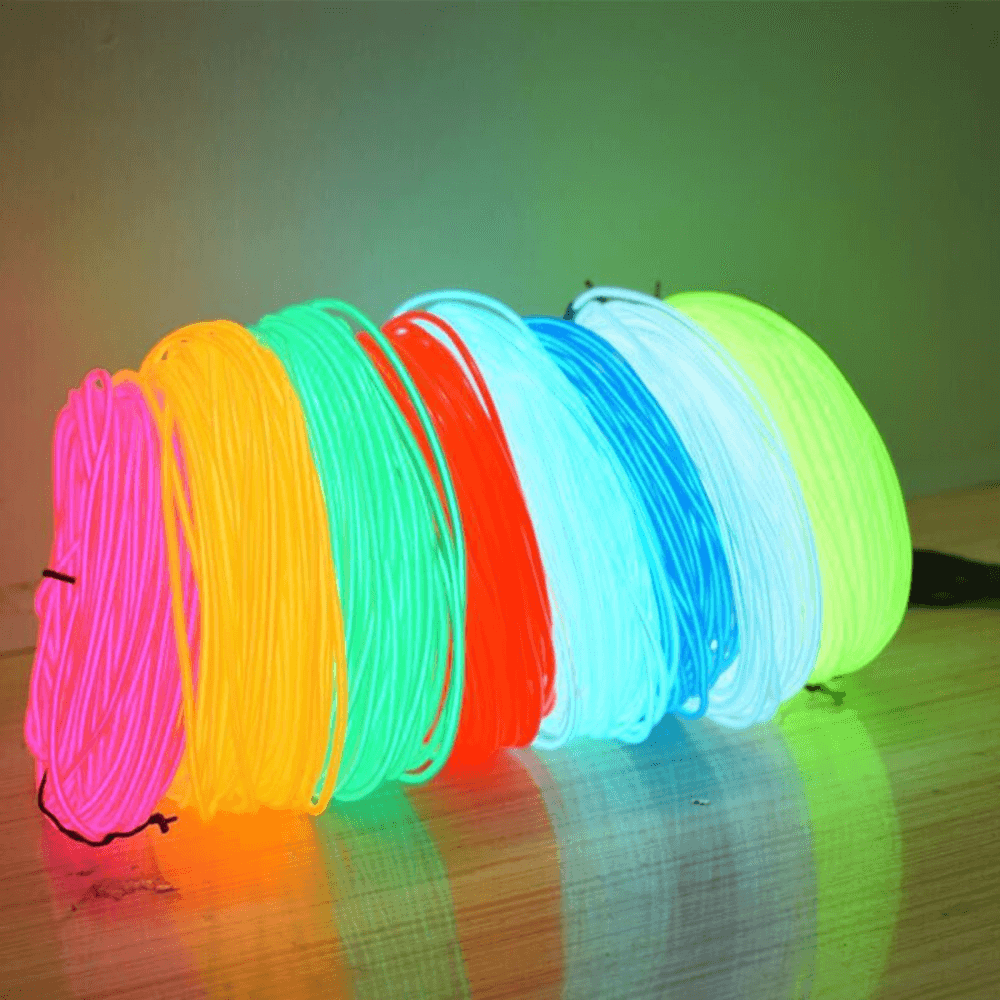 Excluzziva Store - Cabo LED Neon Festa de Dança - Trajes, Roupas Luminosas