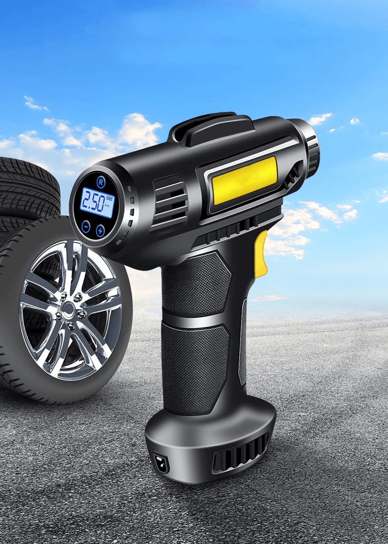 Excluzziva Store - Compressor de ar de carro Bomba de ar elétrica portátil sem Fio