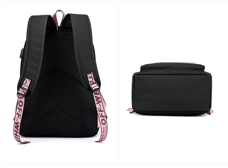 Excluzziva Store - Mochila Tik Tok com entrada para Usb