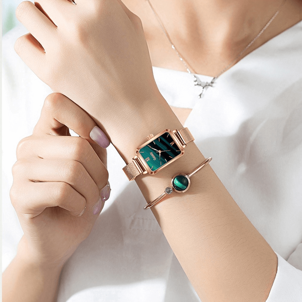 Excluzziva store - Relógios Femininos Gaiety + Bracelete de Brinde