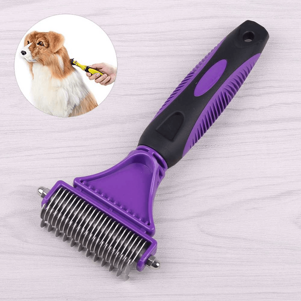 Excluzziva Store - Escova para Cães Removendo Suavemente Nós do subpêlo Eficiente e Seguro