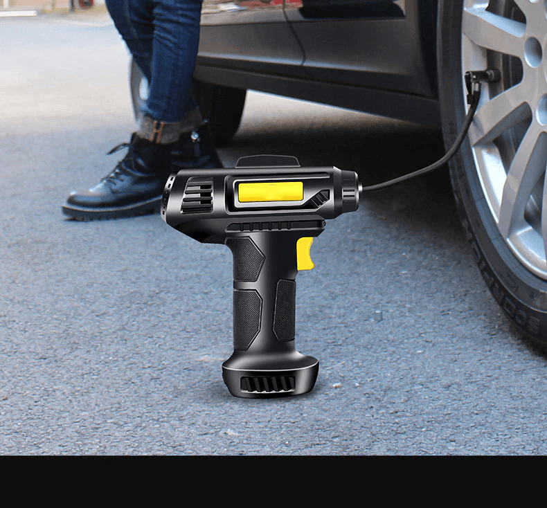 Excluzziva Store - Compressor de ar de carro Bomba de ar elétrica portátil sem Fio