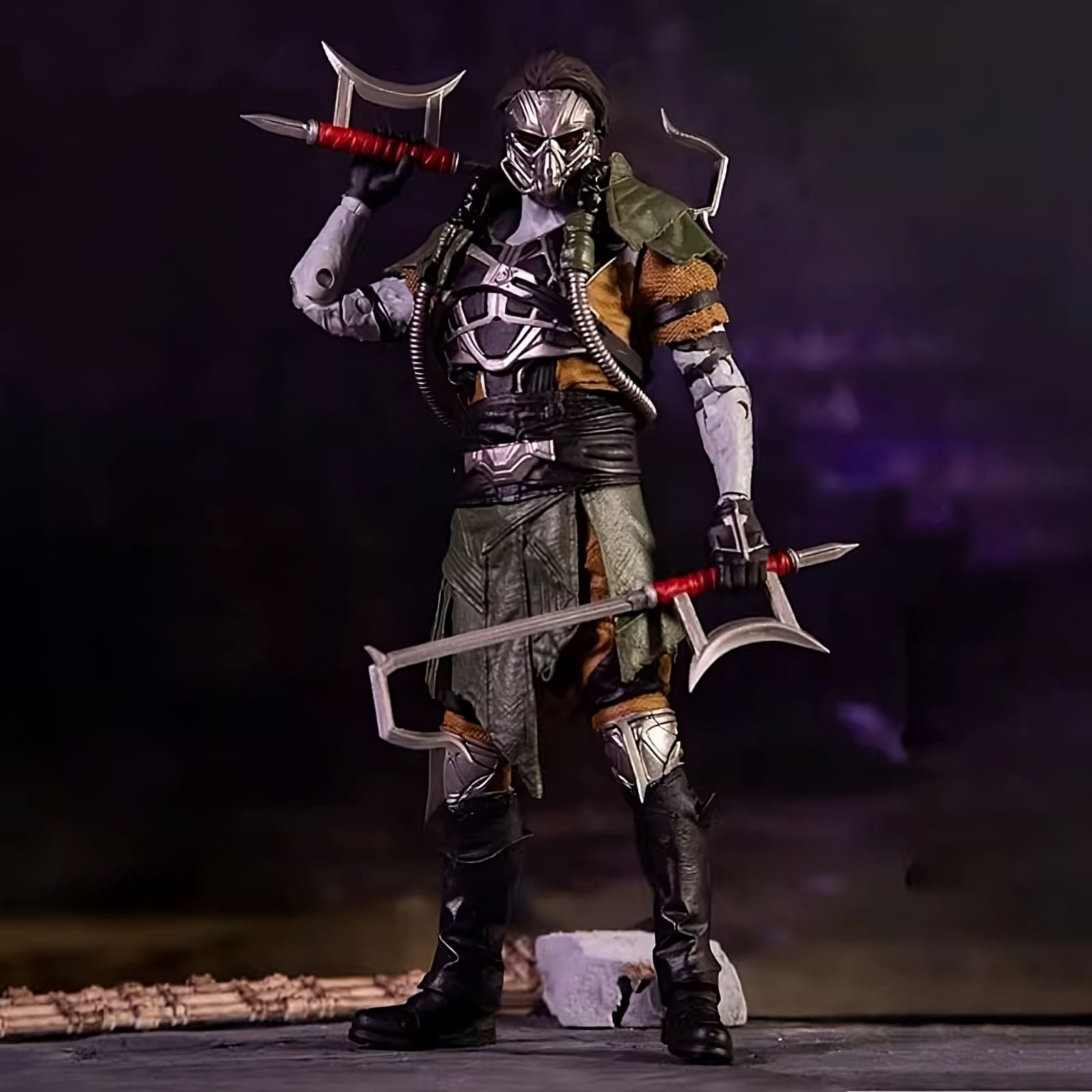 ActionFigure, Kabal, MortalKombat, McFarlaneToys, Collectibles, ToyCollection, GamingMerchandise, VideoGameCollectibles, NerdCollectibles, CollectorItem, LimitedEdition, HighQuality, DetailOriented, PoseableFigure, GamerLife, FightingGame, MortalKombatFan, ToyPhotography, GeekCulture, MustHaveCollectible