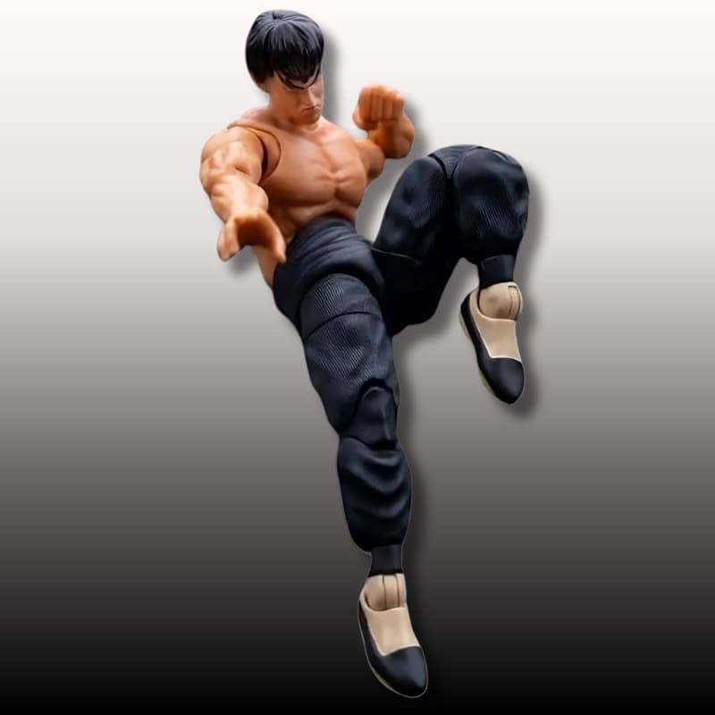 ActionFigures,  Ryu,  FeiLong,  StreetFighter,  JadaToys,  GeekMassivo,  Colecionáveis,  LutadoresDeGames,  DistribuiçãoExclusiva,  AltíssimaQualidade,  FigurasdeAção