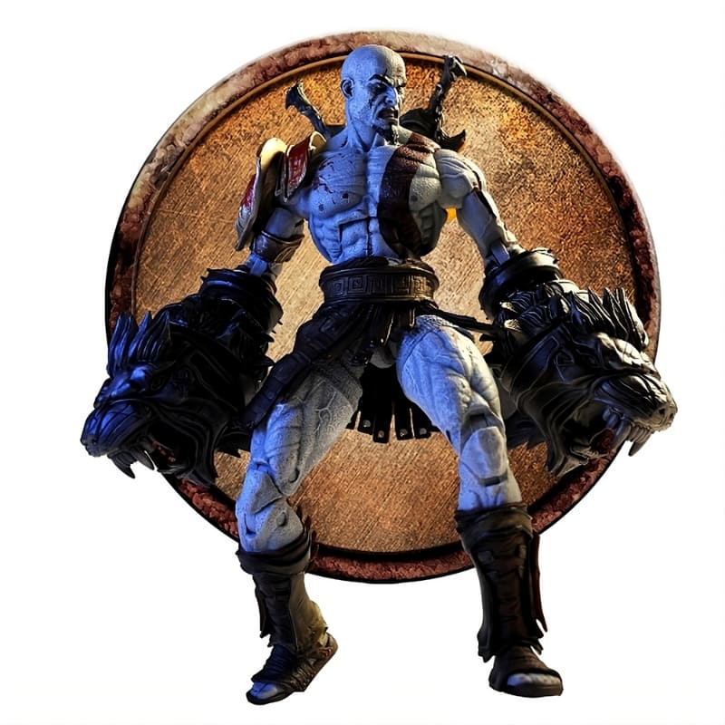 GodOfWar,  ActionFigure,  Kratos,  Gamer,  GeekMassivo,  PresenteNerd,  ps4,  ps3,  ps5,  ps2