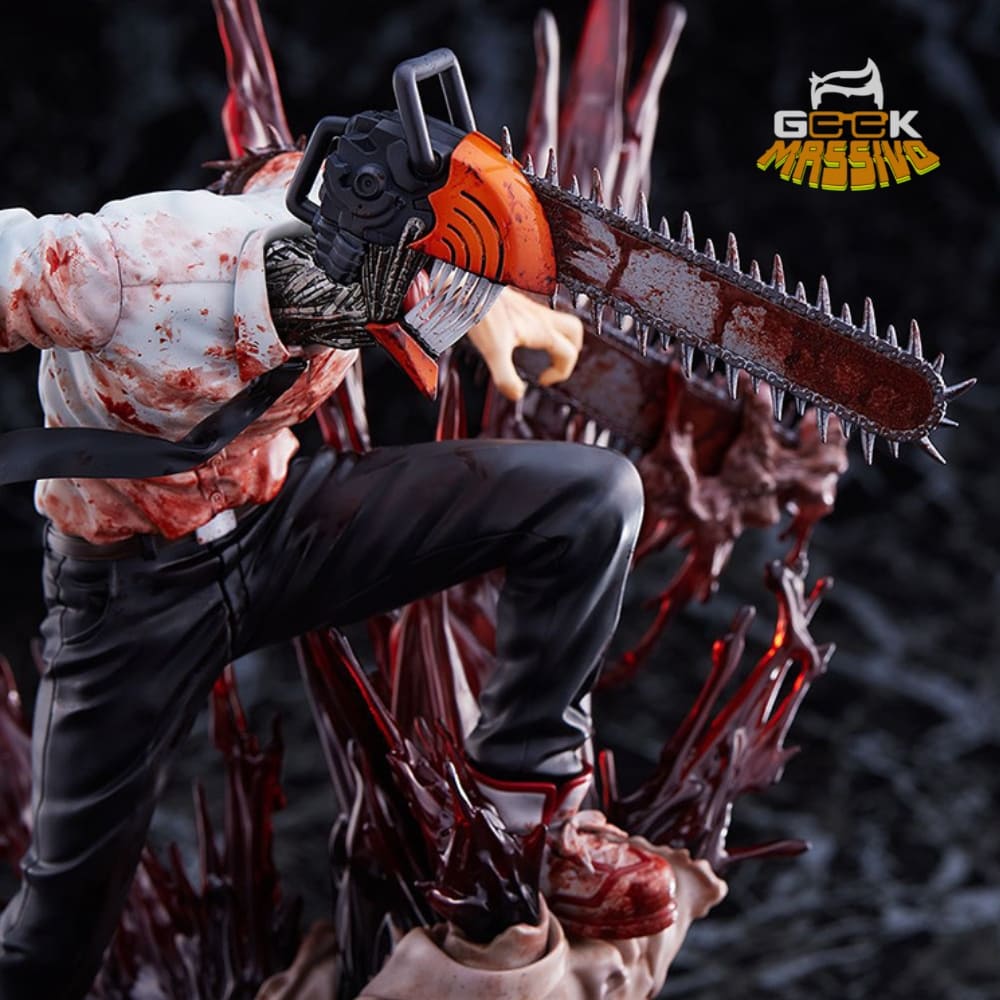 Action Figure Chainsaw Man,  Estátua Anime Denji,  Colecionável Chainsaw Man,  Figura de Ação Denji,  Anime Merchandise Chainsaw Man,  Estátua PVC 29cm,  Denji Chainsaw Man Collectible,  Action Figure Banpresto,  Chainsaw Man Denji Statue,  Anime Collectibles Brazil