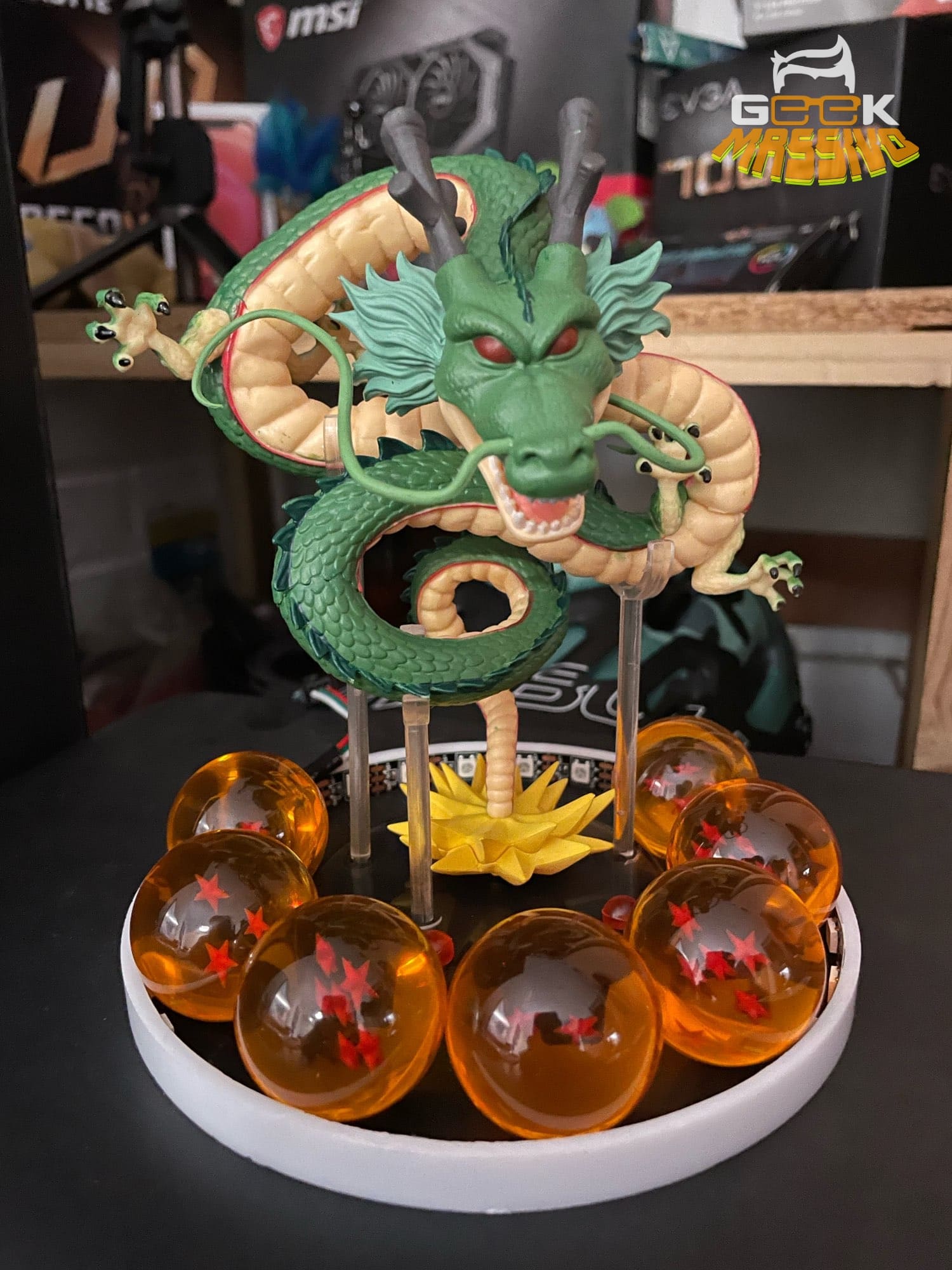 Estátua Shenlong - Esferas do Dragão - Dragon Ball Z