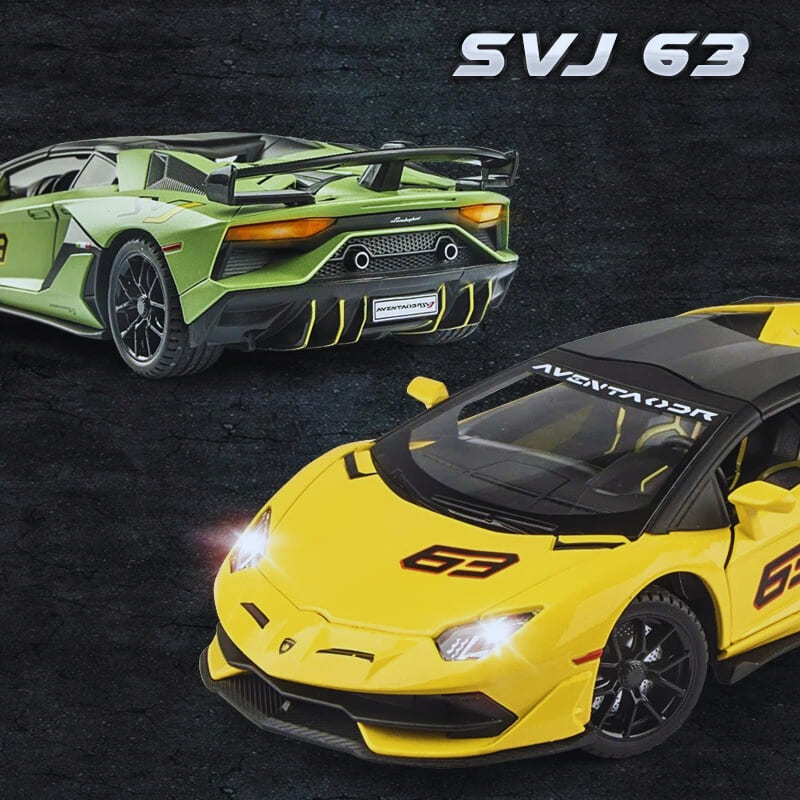 Lamborghini,  SVJ63,  Miniatura,  LuxoEmMiniatura,  IluminaçãoIntegrada,  ColeçãoLamborghini,  ExperiênciaPremium,  PrecisãoAutomotiva,  SeduzindoComLuxo,  SVJ63Lovers,  MiniaturaExclusiva