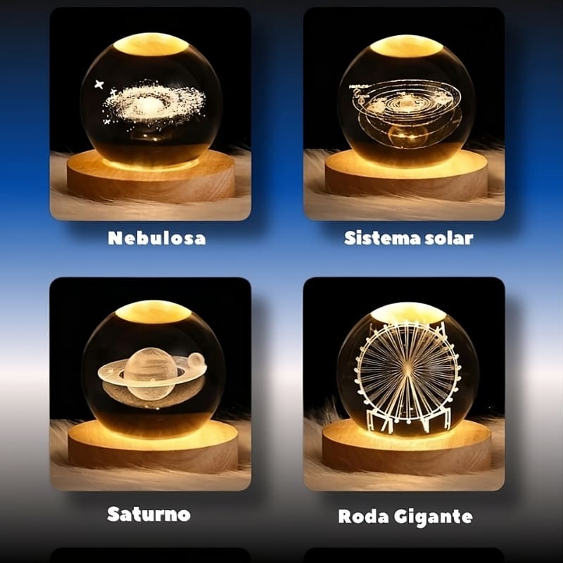 LuzNoturna,  BolaDeCristal7,  DecoraçãoNerd,  GeekMassivo,  AtmosferaNerd,  IluminaçãoExclusiva,  Luminárias,  LumináriasNerd