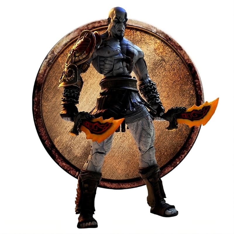 GodOfWar,  ActionFigure,  Kratos,  Gamer,  GeekMassivo,  PresenteNerd,  ps4,  ps3,  ps5,  ps2