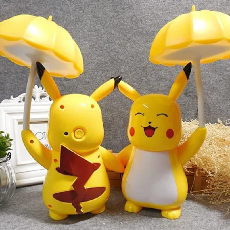 Pronta Entrega - Lampada Pokemon pikachu figura luz da noite anime