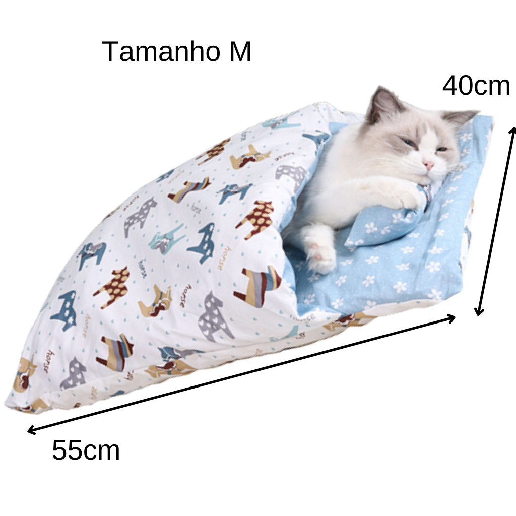 Cama para gatos Petsleep https://haveall.com.br/products/cama-para-gatos-saco-de-dormir-petsleep?variant=42643611