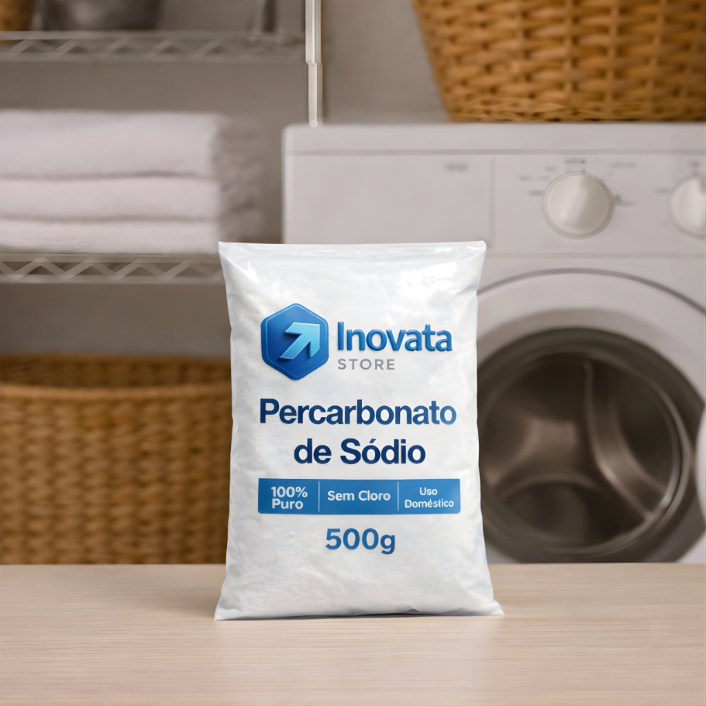 Aspecto do produto em pó branco