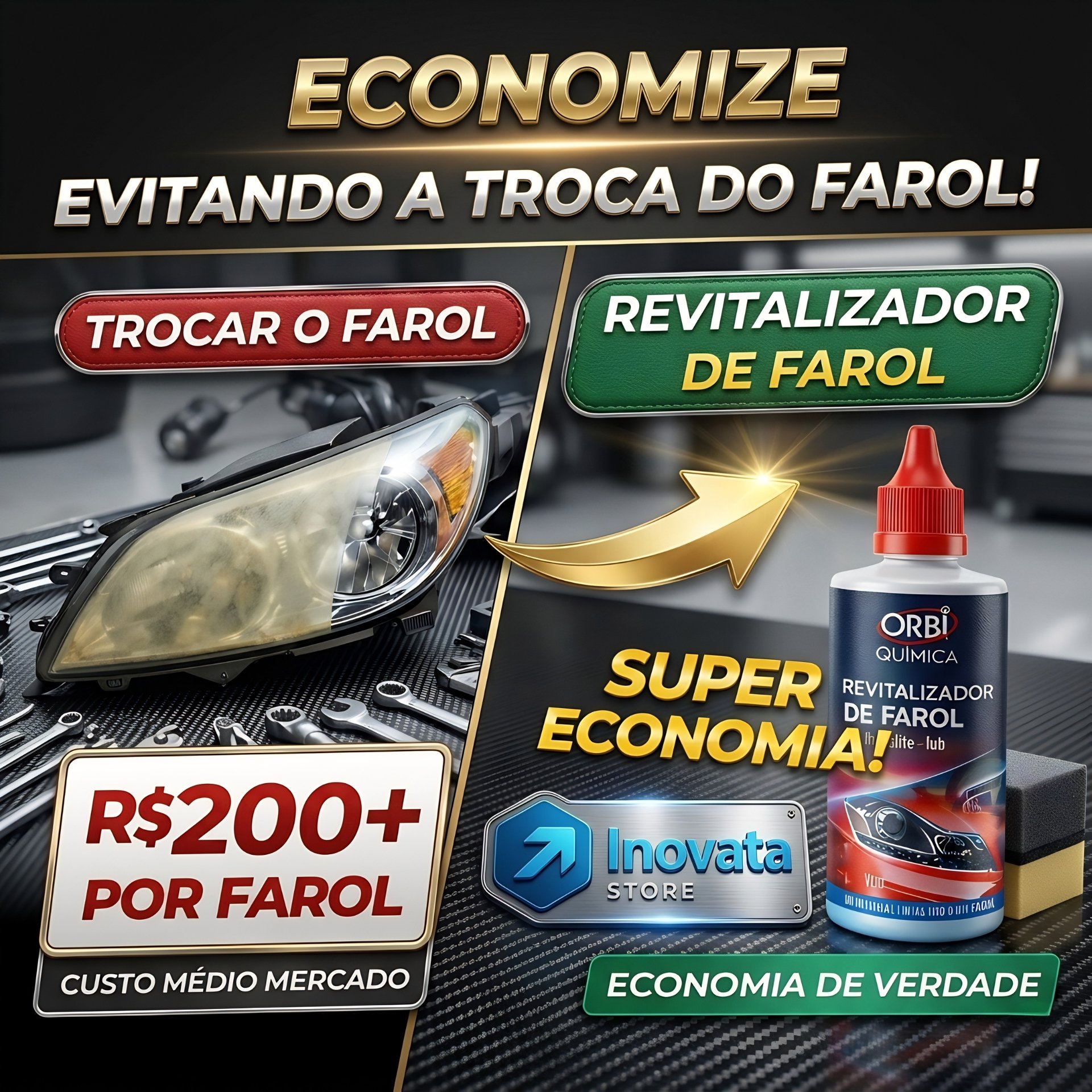 Resultado da Restauração de Farol