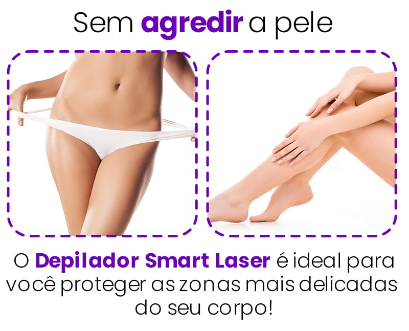 Depilador Smart Laser™ - 2 em 1 - imagem 3