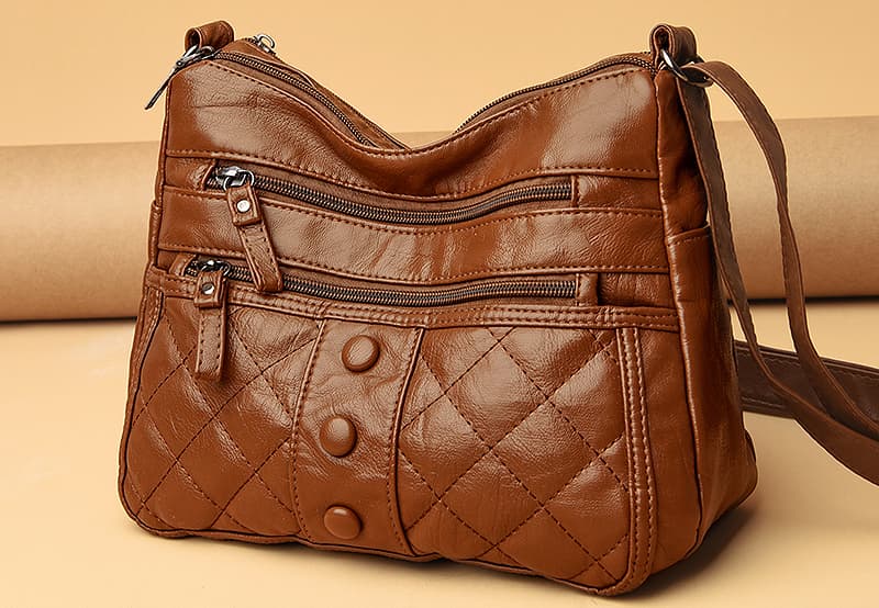 intensa mulher - Bolsa de Couro Bella