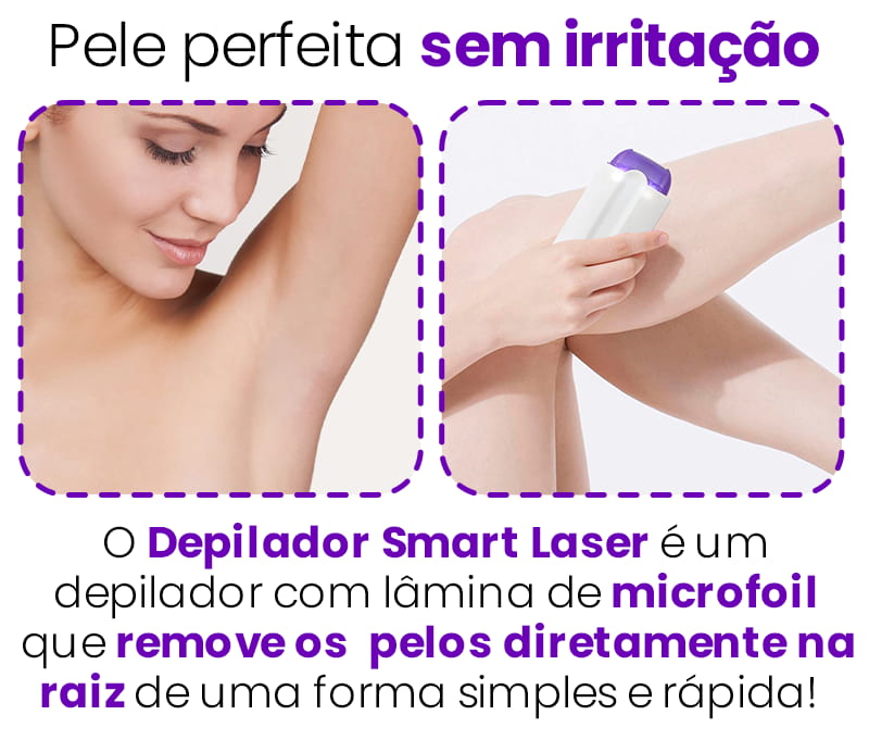 Depilador Smart Laser™ - 2 em 1 - imagem 2