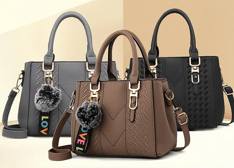 Intensa Mulher - Bolsa Couro Lovely