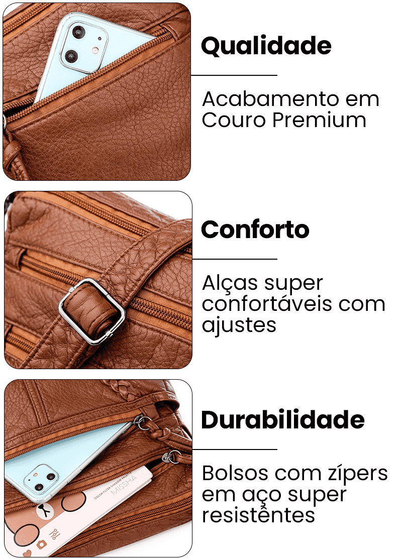Bolsa Feminina Elegânce - intensamulher