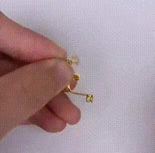 Transformar Brincos Normais em Brincos de Pressão