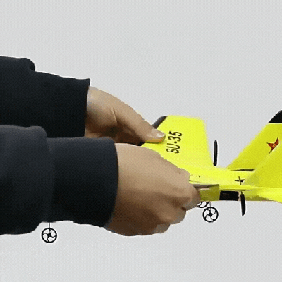 Avião Caça Controle remoto Indestrutível à prova d'água Air Plane® – PromoUm