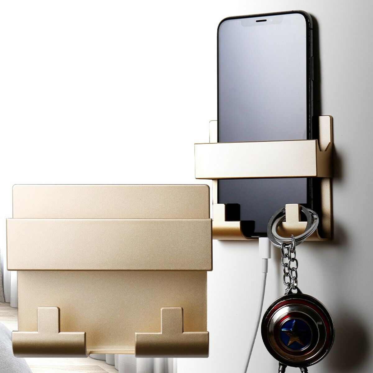 Suporte Multiuso de Parede para Celular e Controle