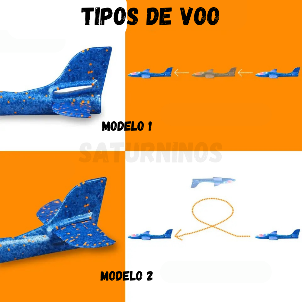 Avião Planador Inquebrável