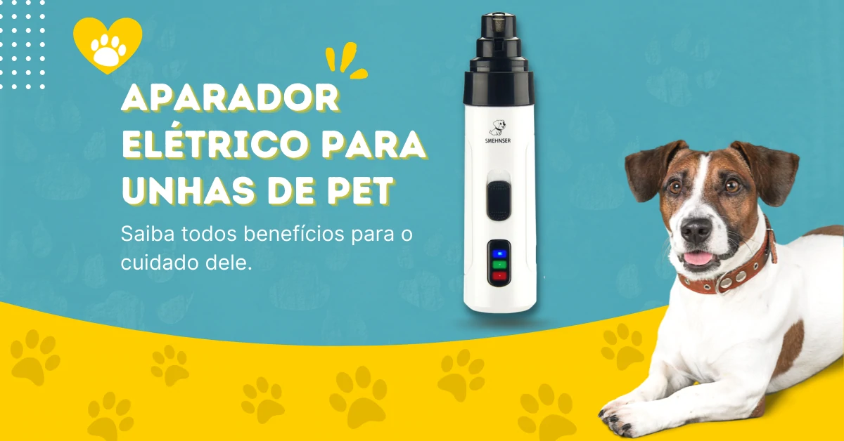 Aparador elétrico para unhas Pet Serpet