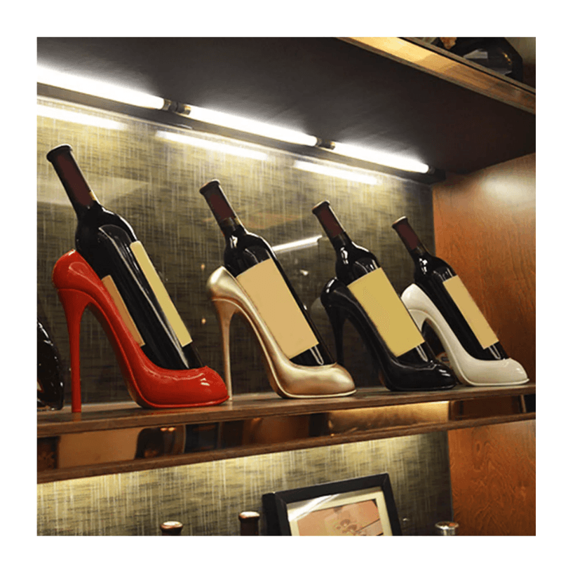 Suporte de Garrafas Formato Sapato Alto Bazar Coisas de Boteco