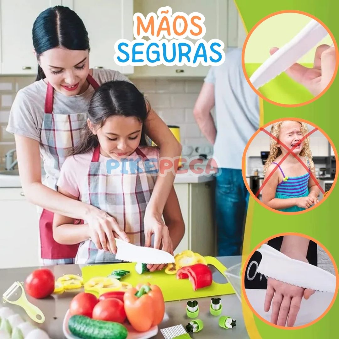 Chefinhos Kids® - Kit Cozinha Montessori