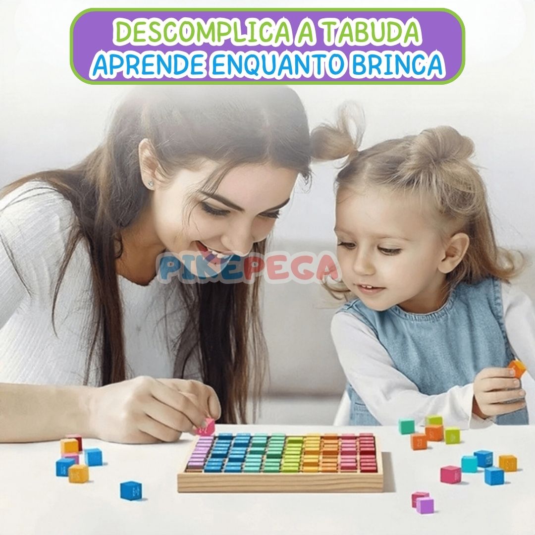 Tabuleiro de Tabuada Montessoriano®