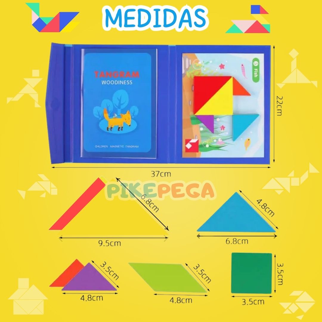 Tangram Magnético Montessori®