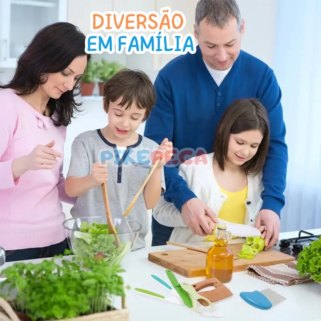 Chefinhos Kids® - Kit Cozinha Montessori